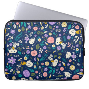 Peanuts In Bloom Pattern Laptop Sleeve