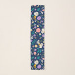 Peanuts In Bloom Pattern Scarf<br><div class="desc">Take a look at this super cute design featuring Snoopy,  Woodstock,  Charlie Brown & Lucy in a colorful floral pattern.</div>
