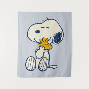 Peanuts In Bloom Tapestry