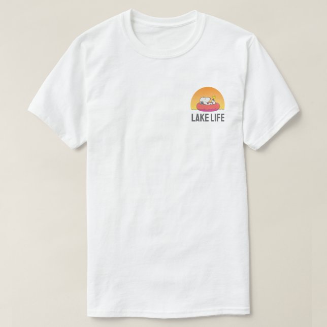 Peanuts | Inner Tube Floating T-Shirt (Design Front)