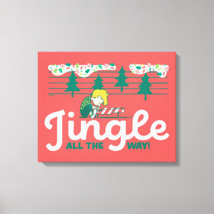 Peanuts   Jingle All the Way Canvas Print