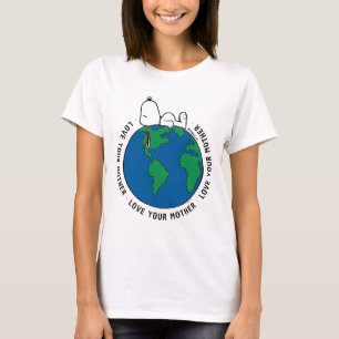 Peanuts   Keep It Clean Keep It Green T-Shirt