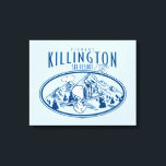 Peanuts | Killington Ski Resort Vermont Canvas Print<br><div class="desc">Check out this fun Peanuts design featuring Snoopy and Woodstock.</div>