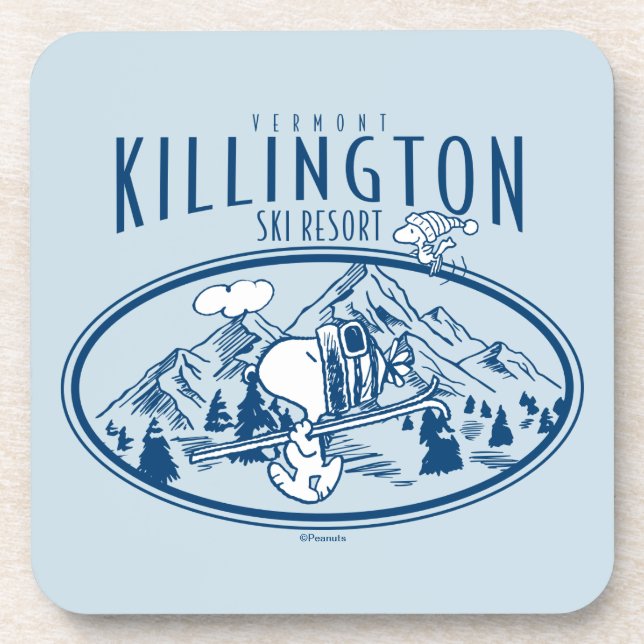 Peanuts | Killington Ski Resort Vermont Coaster (Front)