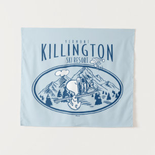 Peanuts   Killington Ski Resort Vermont Tapestry