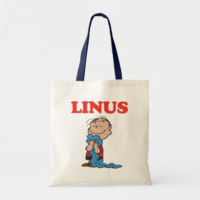 Peanuts | Linus Blanket Smile Tote Bag (Front)
