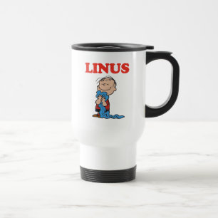 Peanuts Linus Blanket Smile Travel Mug