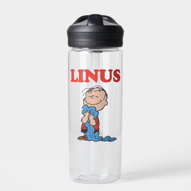 Peanuts | Linus Blanket Smile Water Bottle (Front)