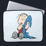 Peanuts | Linus & His Blanket Laptop Sleeve<br><div class="desc">Linus is Charlie Brown's Best friend and brother of Lucy and Rerun van Pelt. Check out this cute Peanuts design featuring Linus and his blanket.</div>