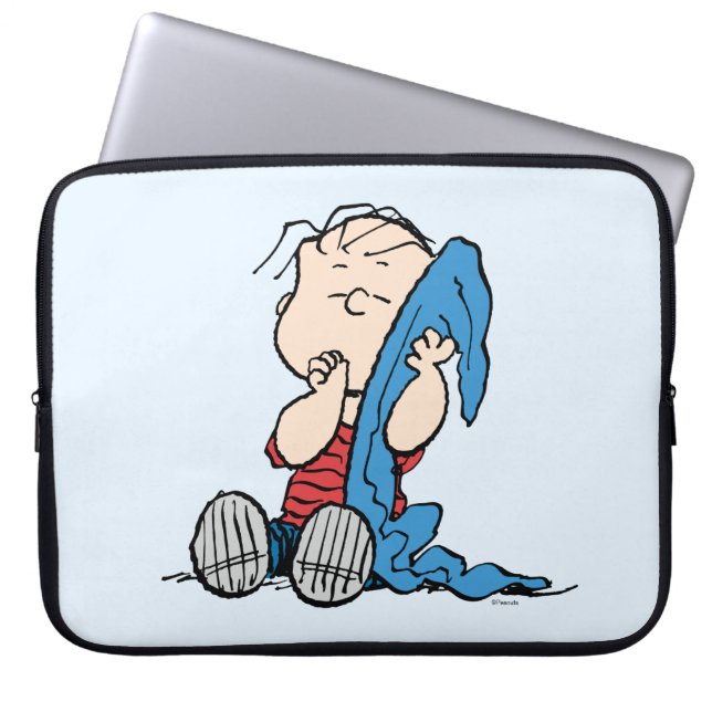 Peanuts | Linus & His Blanket Laptop Sleeve (Front)