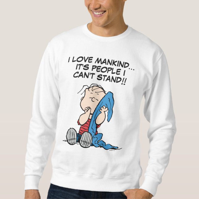 Peanuts | Linus & His Blanket Sweatshirt (Front)