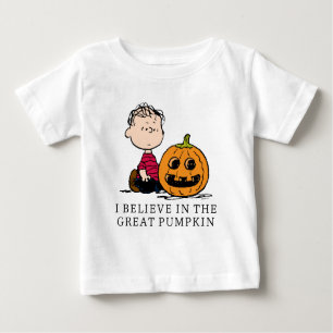 Peanuts   Linus & Jack O' Lantern Baby T-Shirt