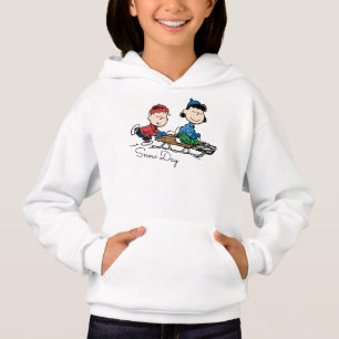 Peanuts Linus & Lucy Sled Riding