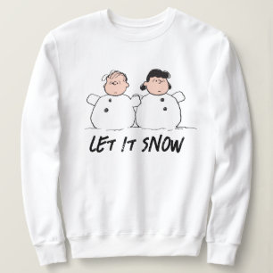 Peanuts Linus & Lucy Snowmen Sweatshirt