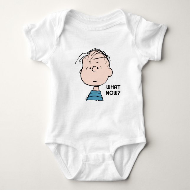 Peanuts | Linus Portrait Baby Bodysuit (Front)