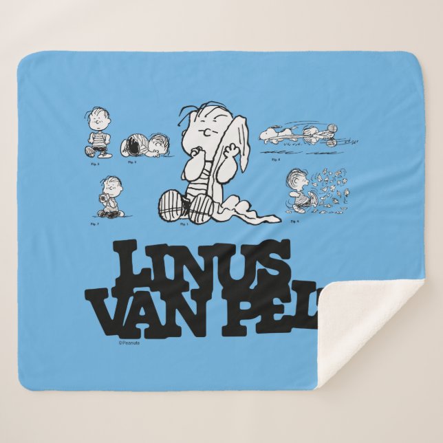 Peanuts | Linus Sherpa Blanket (Front (Horizontal))