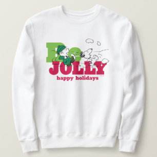 Peanuts Linus & Snoopy Be Jolly Sweatshirt