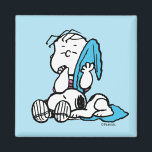 Peanuts | Linus & Snoopy Magnet<br><div class="desc">Check out this cute Peanuts Valentine's Day design featuring Snoopy and Linus.</div>