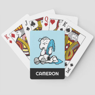 Peanuts   Linus & Snoopy Playing Cards