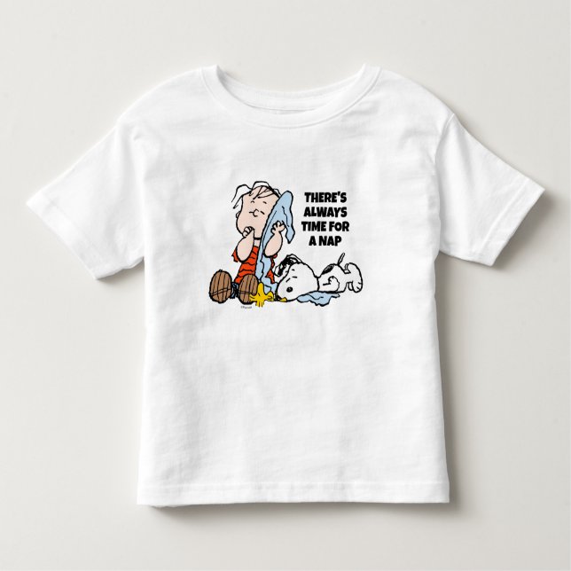 Peanuts | Linus, Snoopy & Woodstock Toddler T-Shirt (Front)