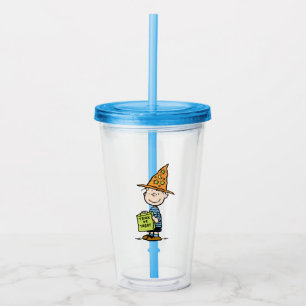 Peanuts Linus Wizard Trick Or Treat Acrylic Tumbler