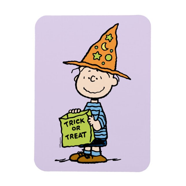 Peanuts Linus Wizard Trick Or Treat Magnet (Vertical)