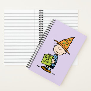 Peanuts Linus Wizard Trick Or Treat Notebook