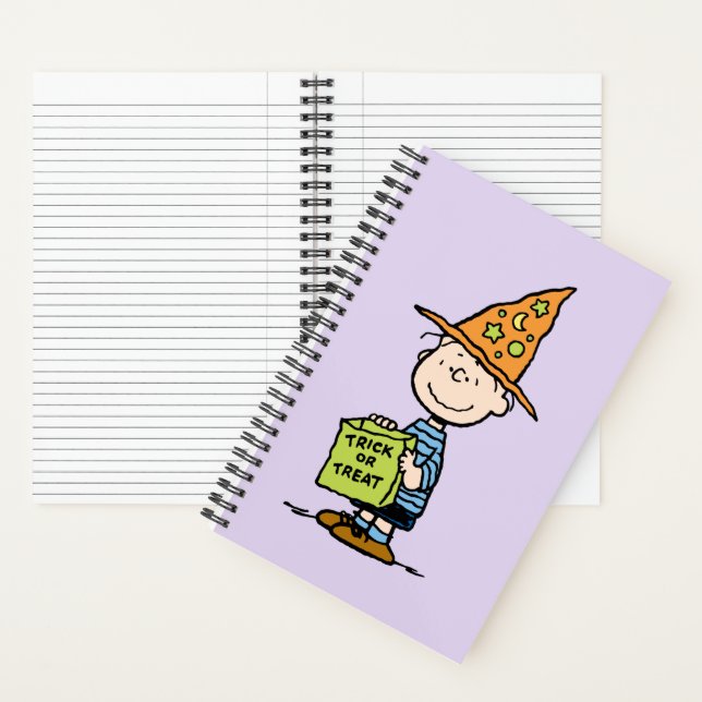 Peanuts Linus Wizard Trick Or Treat Notebook (Inside)