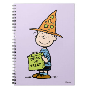 Peanuts Linus Wizard Trick Or Treat Notebook