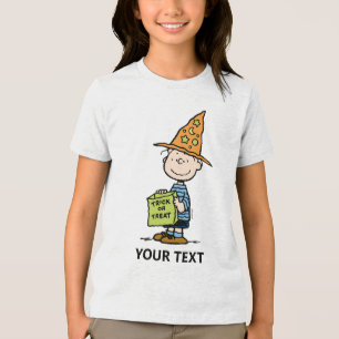 Peanuts Linus Wizard Trick Or Treat Tri-Blend Shirt