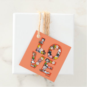 Peanuts - LOVE Favour Tags