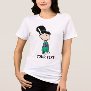 Peanuts Lucy Bride Of Frankenstein Halloween Tri-Blend Shirt