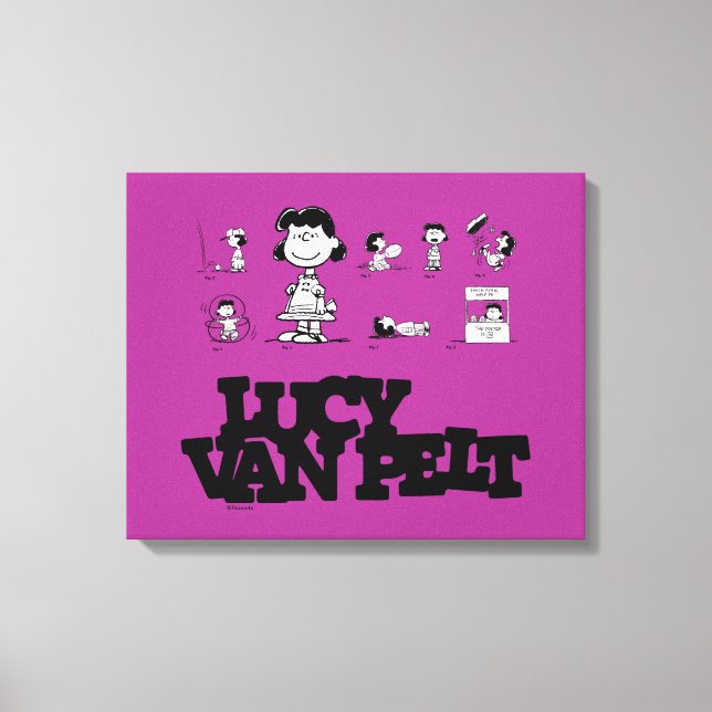 Peanuts | Lucy Canvas Print (Front)