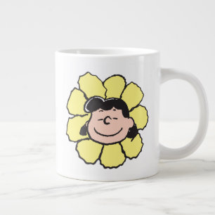 Peanuts   Lucy Flower Large Coffee Mug