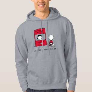 Peanuts Lucy Gives Charlie Brown Advice Hoodie