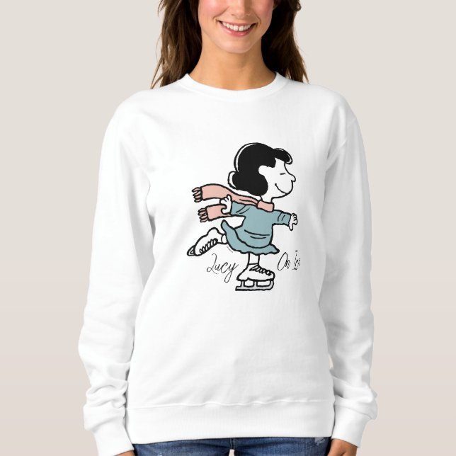 Peanuts | Lucy On Ice Sweatshirt (Front)