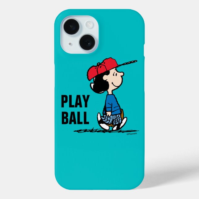 Peanuts | Lucy Playing Baseball Case-Mate iPhone Case (Back)