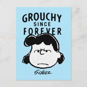 Peanuts   Lucy Since Forever Postcard