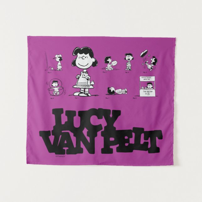 Peanuts | Lucy Tapestry (Front (Horizontal))