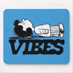 Peanuts   Lucy Vibes Mouse Pad