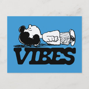 Peanuts   Lucy Vibes Postcard