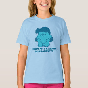 Peanuts Lucy Who Says I'm Crabby?? T-Shirt