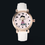Peanuts | Lucy With Arms Crossed Watch<br><div class="desc">Lucy is the crabby,  bossy and opinionated girl who bullies most other characters in the comic strip,  particularly Linus and Charlie Brown. Check out this cute Peanuts design featuring Lucy.</div>