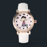 Peanuts | Lucy With Arms Crossed Watch<br><div class="desc">Lucy is the crabby,  bossy and opinionated girl who bullies most other characters in the comic strip,  particularly Linus and Charlie Brown. Check out this cute Peanuts design featuring Lucy.</div>