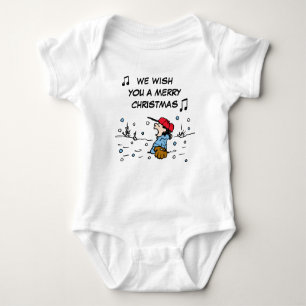 Peanuts   Lucy's Chestnuts Roasting Baby Bodysuit