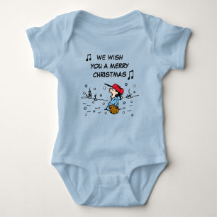 Peanuts   Lucy's Chestnuts Roasting Baby Bodysuit