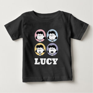 Peanuts   Lucy's Faces Baby T-Shirt