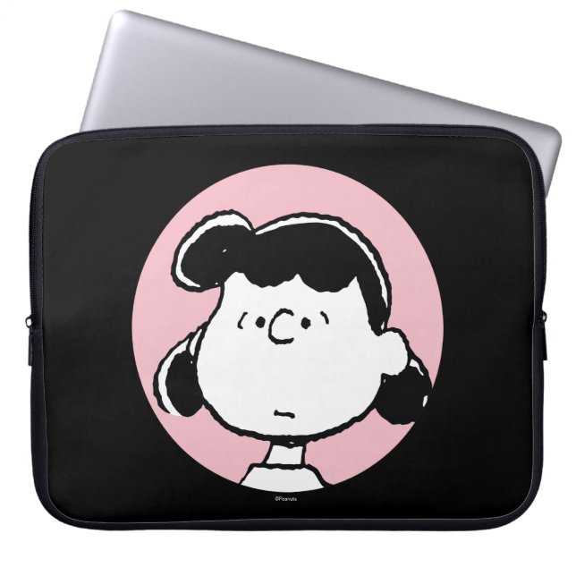 Peanuts | Lucy's Faces Laptop Sleeve (Front)