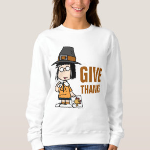 Peanuts Marcie Pilgrim Sweatshirt