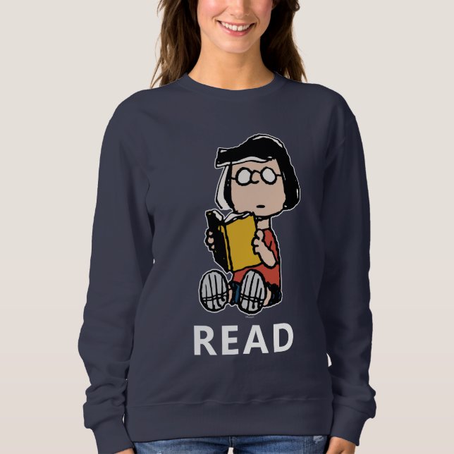 Peanuts | Marcie Reading Sweatshirt (Front)